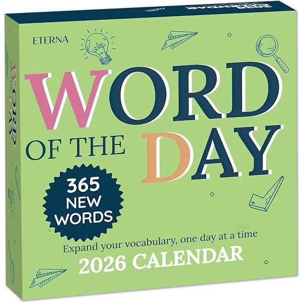 Amazon.com: New Word A Day: 365 New Words A Day - One word for